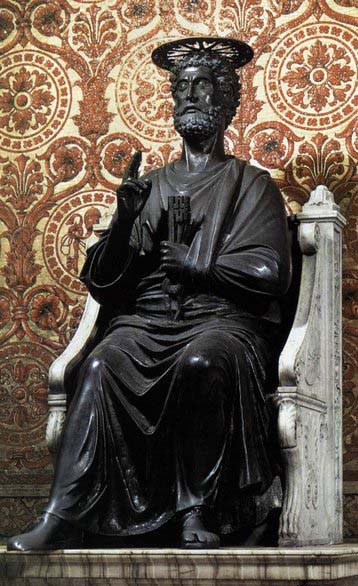 The Statue of Saint Peter